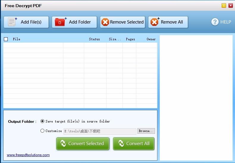 Free Decrypt PDF,PDF解密软件,PDF解密